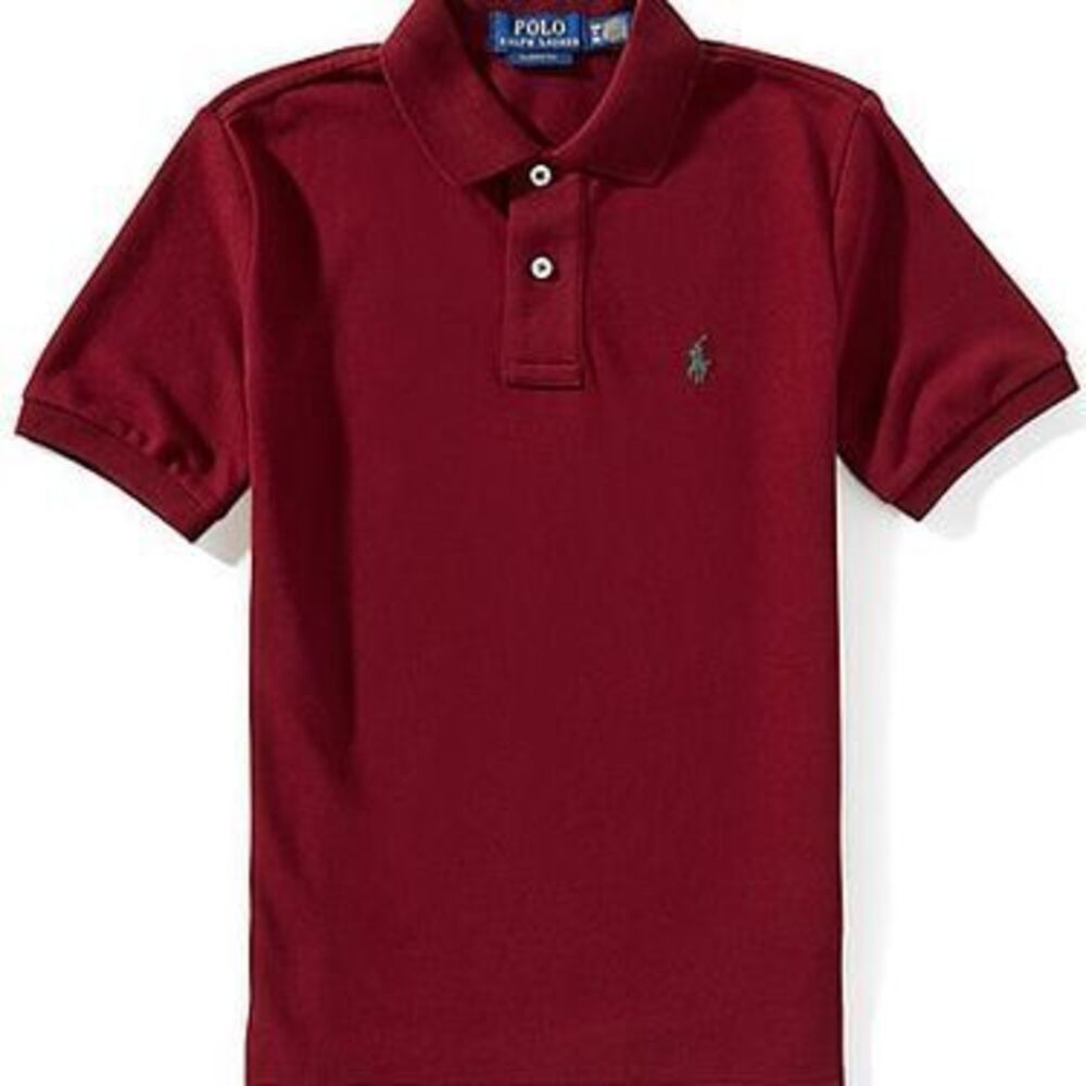 Polo Ralph Lauren Big Boys Short-Sleeve Iconic Mesh Polo Shirt